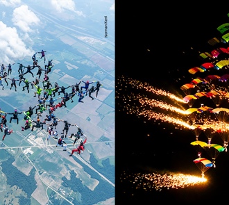 NAA Honors Skydiving with Two Most Memorable Records Awards
