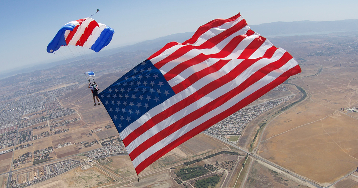 Hooray for the Red, White and Blue!