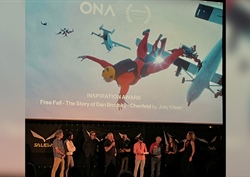 Skydiving Film Judged Most Inspirational at ONA Festival