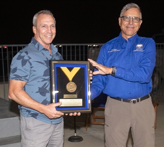 Foremost Ambassador to the Sport—Dan Brodsky-Chenfeld, D-8424, Receives the 2022 USPA Gold Medal for Meritorious Service