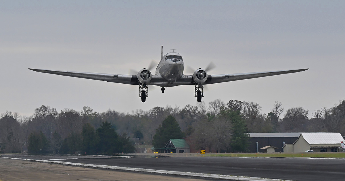 Mr. Douglas Flies Again