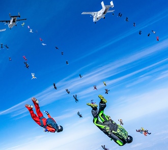 Unfinished Business—Skydivers Over Sixty Members Set Two World Records