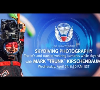 Getting into Skydiving Photography with Mark “Trunk” Kirschenbaum