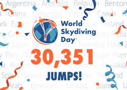 Global Spotlight on Skydiving: The World Jumps in Tandem