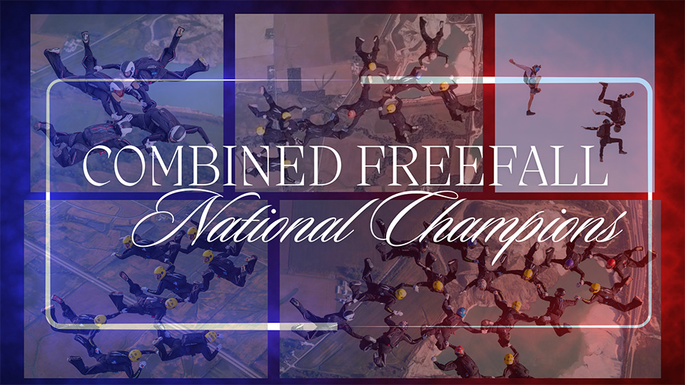 Rising to the Top—2024 National Champions of Combined Freefall Crowned