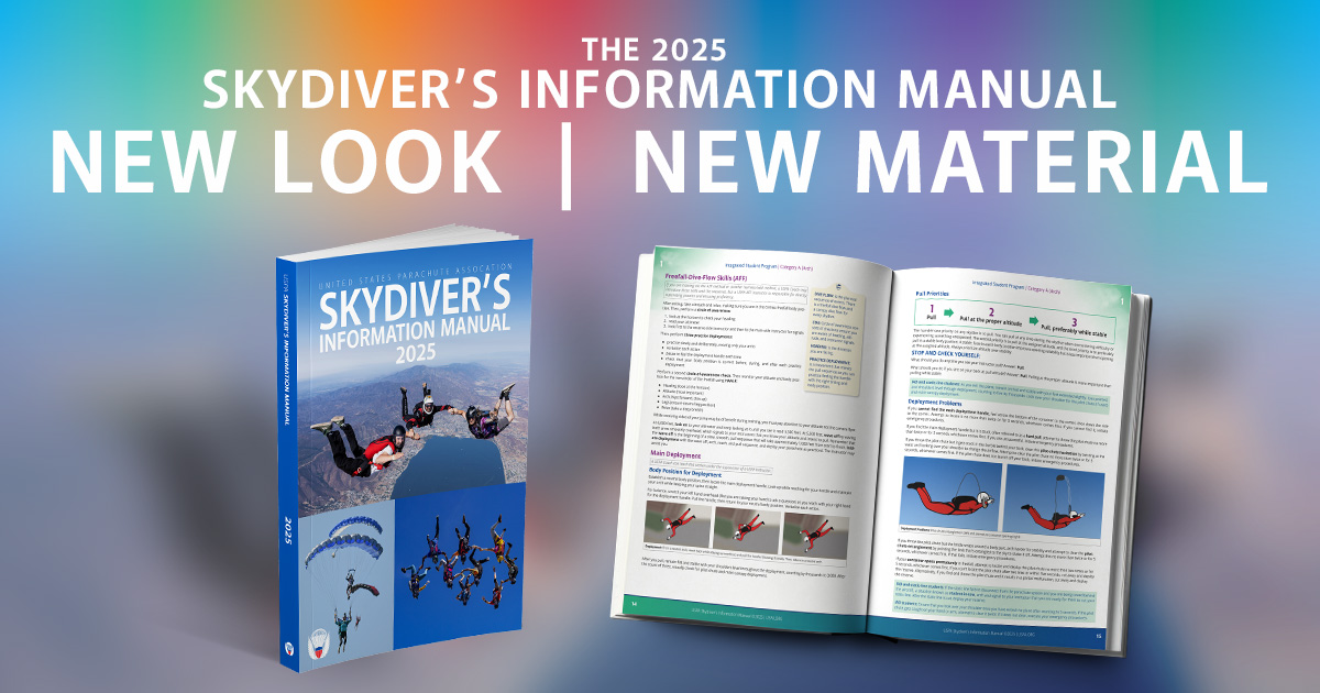 Improved Skydiver’s Information Manual Now Available!