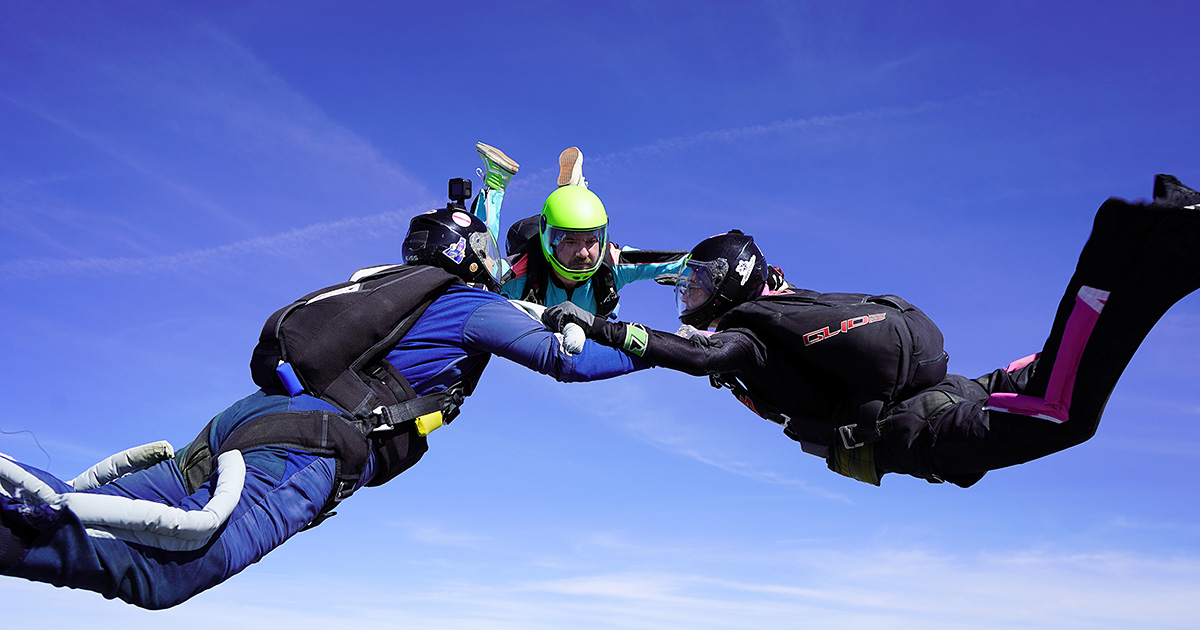 New Skydivers Get Taste of Competition at Perris Fresh Meet