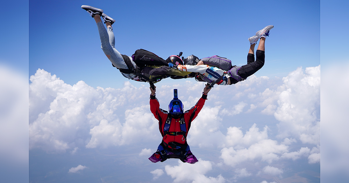 Skydivers Throw Down at Texas’ Come and Take It Boogie