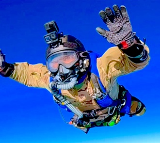 Double-Amputee Veteran Achieves Landmark 42,600-Foot Skydive