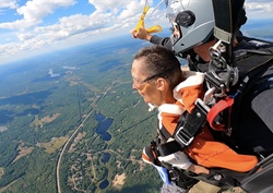 Friends Help Hospice Patient Fulfill Skydiving Dream