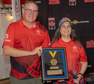 Honoring a Freestyle Pioneer—Tamara Koyn, D-10940, Receives the USPA Gold Medal for Meritorious Service
