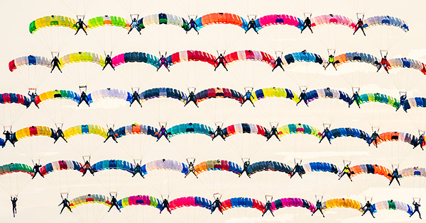 Ranchapalooza Launches with Flag Jumps