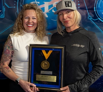 Curiosity, Commitment and a Life Well Flown —Maxine Tate, D-31547, receives the USPA Gold Medal for Meritorious Service