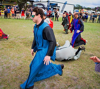 Skydive City Hosts New Wingsuit Boogie, Flockfest