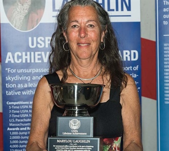 Leader, Competitor, Judge—Marylou Laughlin Receives USPA Lifetime Achievement Award