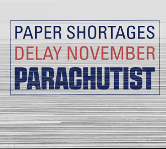 Paper Shortage to Delay Parachutist Magazine