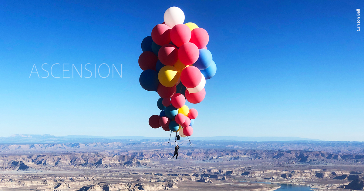 Ascension—Magician David Blaine Inspires with Dreamlike Skydiving Stunt
