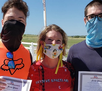 Spaceland Hosts Sixth Annual 3-Way Formation Skydiving Competition