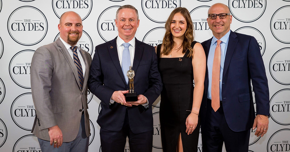 Texas State Sports Properties Wins Clyde Award for Work with Skydive Spaceland