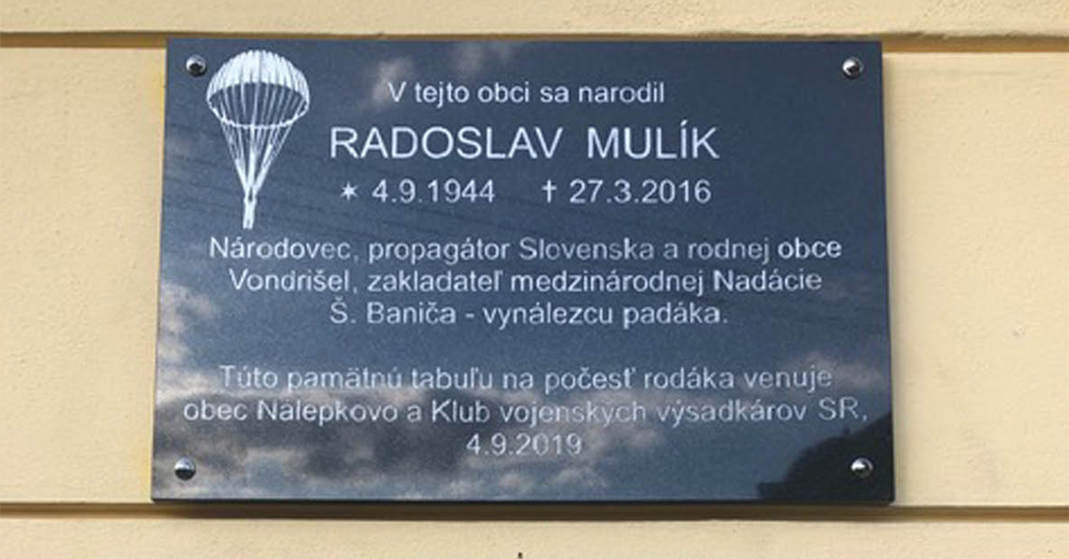 Slovak Dignitaries Honor Slavo Mulik