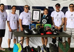 Jumpers Set Guinness World Record in Ecuador