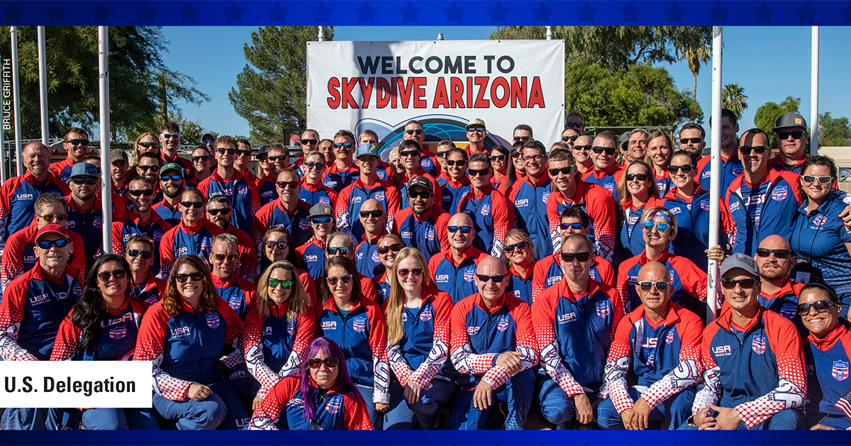 United Nations—The 2019 FAI World Cup of Formation Skydiving and Artistic Events