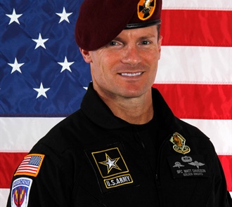 Golden Knight Matthew Davidson Retires from U.S. Army