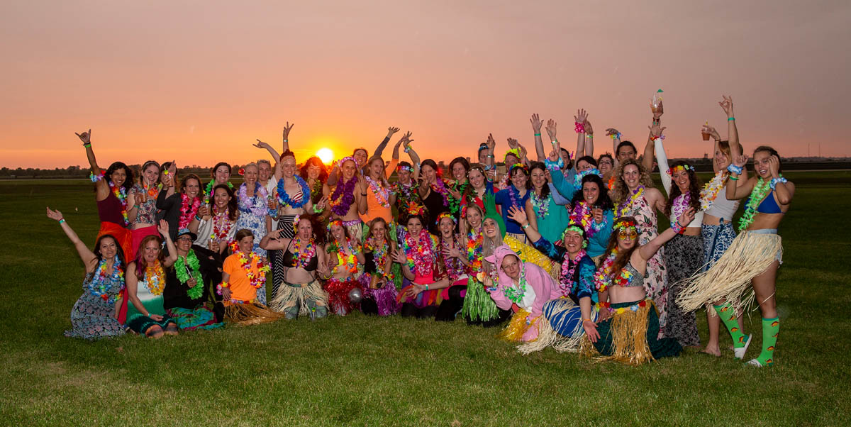 Chicagoland Hosts SIS Luau