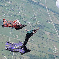 Jumpers Hone XRW Skills at Skydive Spaceland–Houston