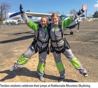 Rattlesnake Mountain Skydiving Opens in Washington