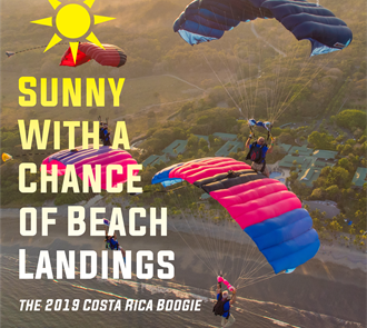 Sunny with a Chance of Beach Landings—The 2019 Costa Rica Boogie