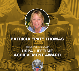 Leadership, Generosity and Passion—Patricia “Pat” Thomas Receives the 2018 USPA Lifetime Achievement Award