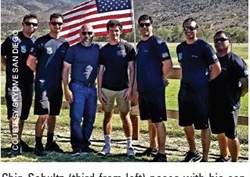 Well-Traveled Flag Flies Over Skydive San Diego