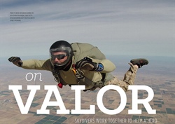 On Valor—Skydivers Work Together to Help a Hero