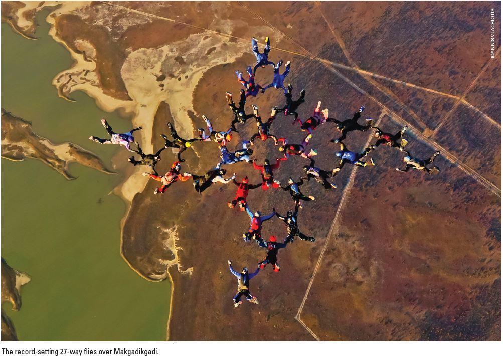 Botswana Welcomes Skydivers To The Makgadikgadi Epic Event