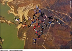 Botswana Welcomes Skydivers To The Makgadikgadi Epic Event