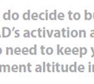 Should I Consider Adjusting The Activation Altitude Of My Automatic Activation Device?