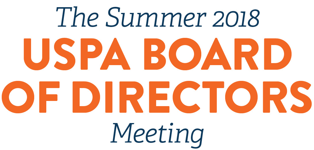 The Summer 2018 USPA Board Of Directors Meeting