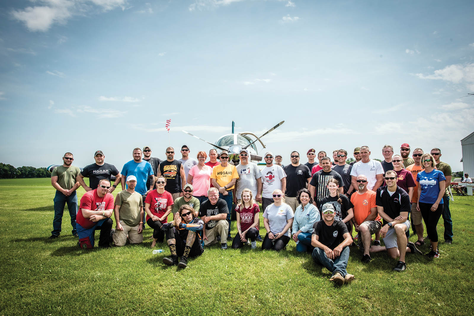 Seven Hills Tackles PTSD With Freedom Freefall Event