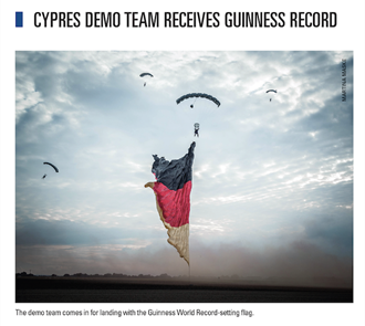 Cypres Demo Team Receives Guinness Record