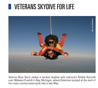 Veterans Skydive For Life