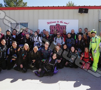 Team Elite Challenges Expert Skydivers at Eloy